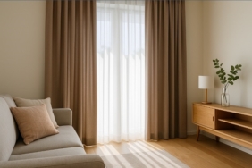 modern salon perdesi