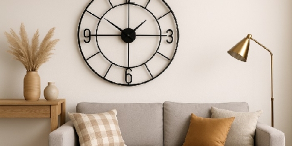 Salon İçin En Şık Duvar Saati Önerileri
