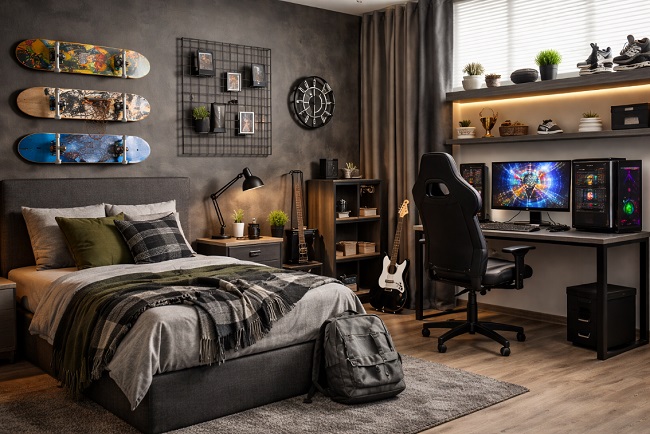 Erkek Genç Odası Tasarım Fikirleri