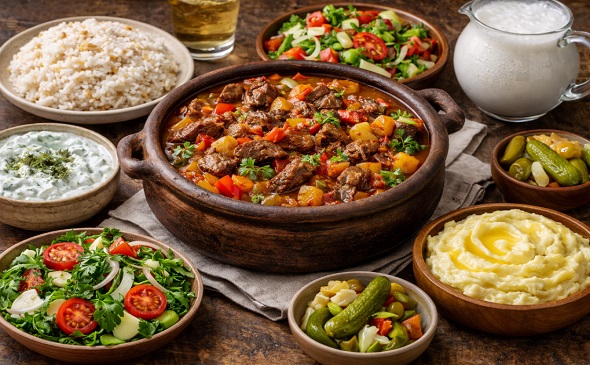 Et Güvecin Yanına Ne Gider?