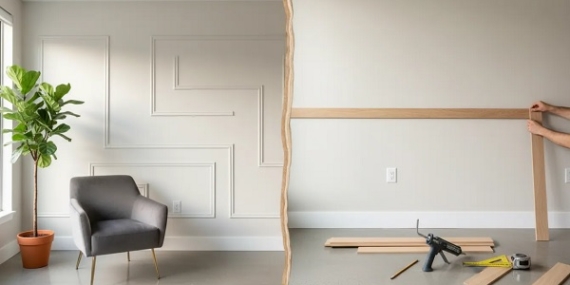 Kendin Yap (DIY) Duvar Çıtalama Uygulaması Nasıl Yapılır?